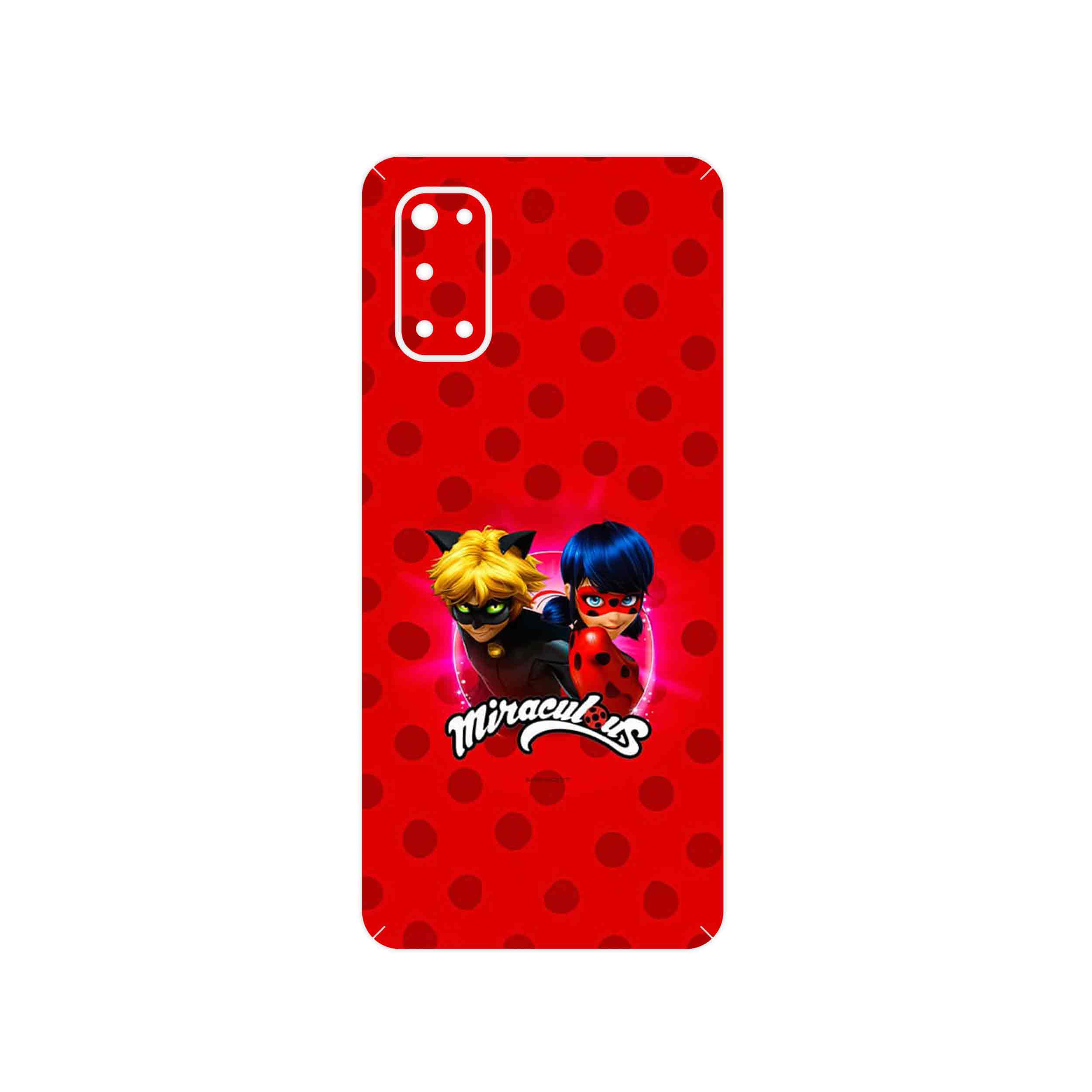 برچسب پوششی ماهوت مدل Ladybug and Cat Noir مناسب برای گوشی موبایل ریلمی 7 Pro