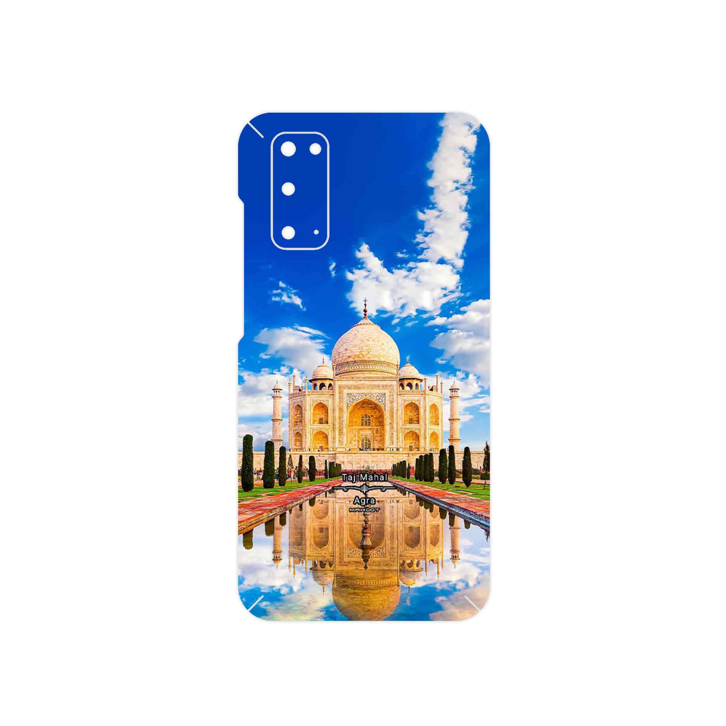 برچسب پوششی ماهوت مدل The Taj Mahal مناسب برای گوشی موبایل سامسونگ Galaxy S20