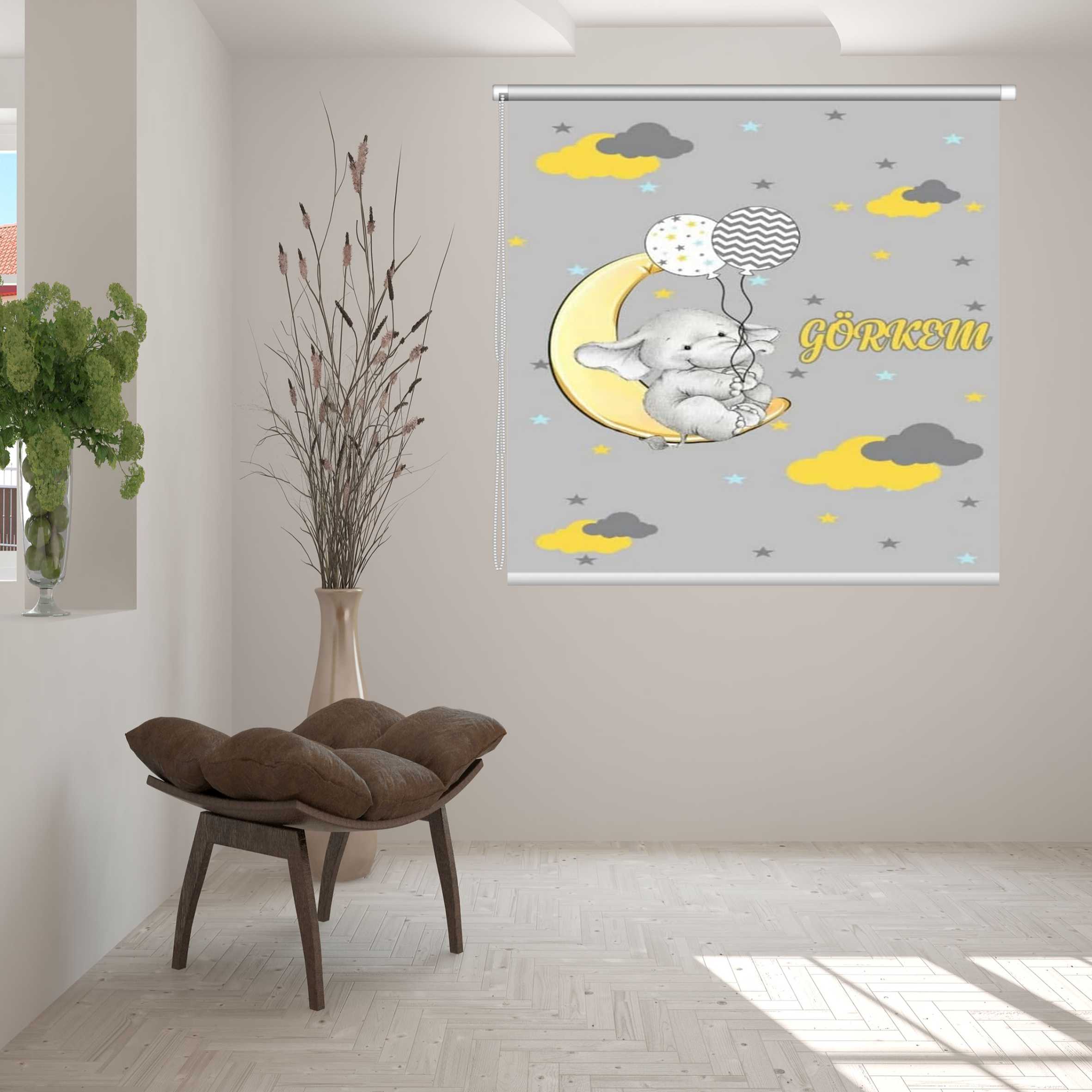 پرده شید کد 1-8 سایز 120x200 سانتیمتر 