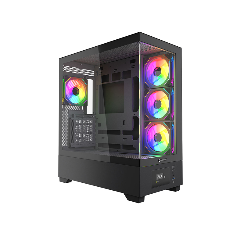 کیس گیمینگ لاجیکی مدل C674B | فروشگاه اینترنتی شهر لپ تاپ