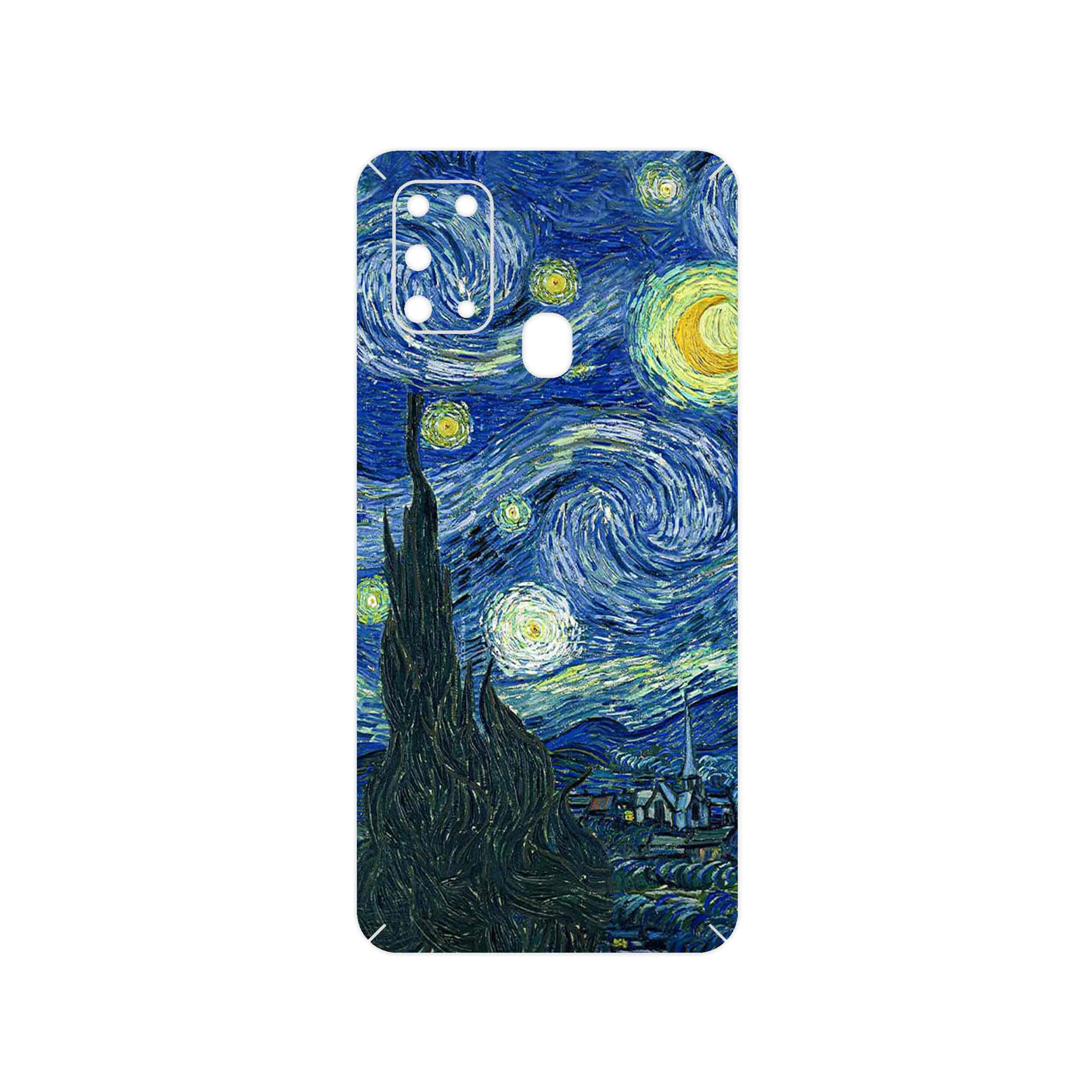 برچسب پوششی ماهوت مدل The Starry Night of van Gogh مناسب برای گوشی موبایل سامسونگ Galaxy M31