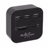 هاب 3 پورت usb و رم ریدر مکس تاچ مدل MXHC836