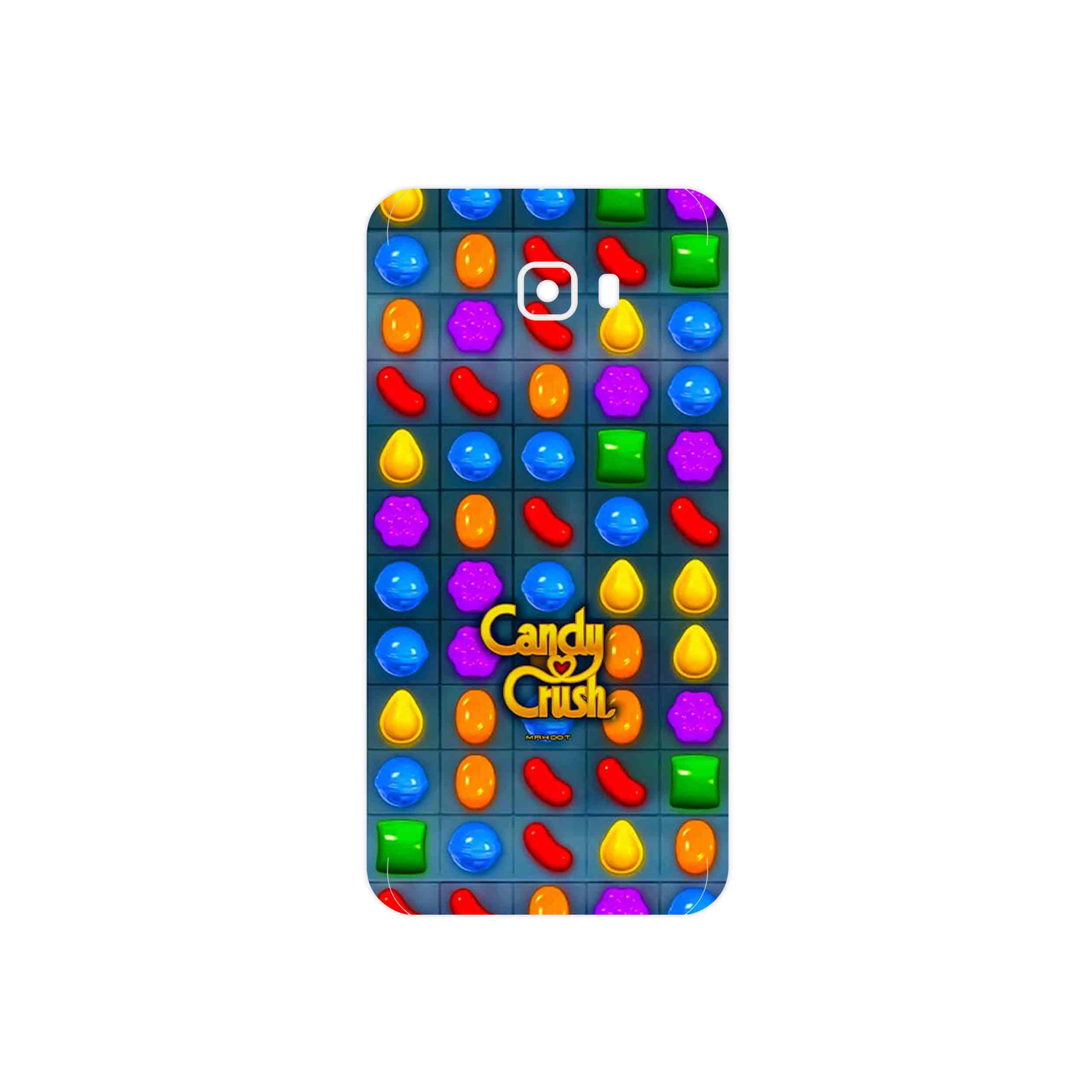 برچسب پوششی ماهوت مدل Candy Crush Game Series مناسب برای گوشی موبایل سامسونگ Galaxy C7 Pro
