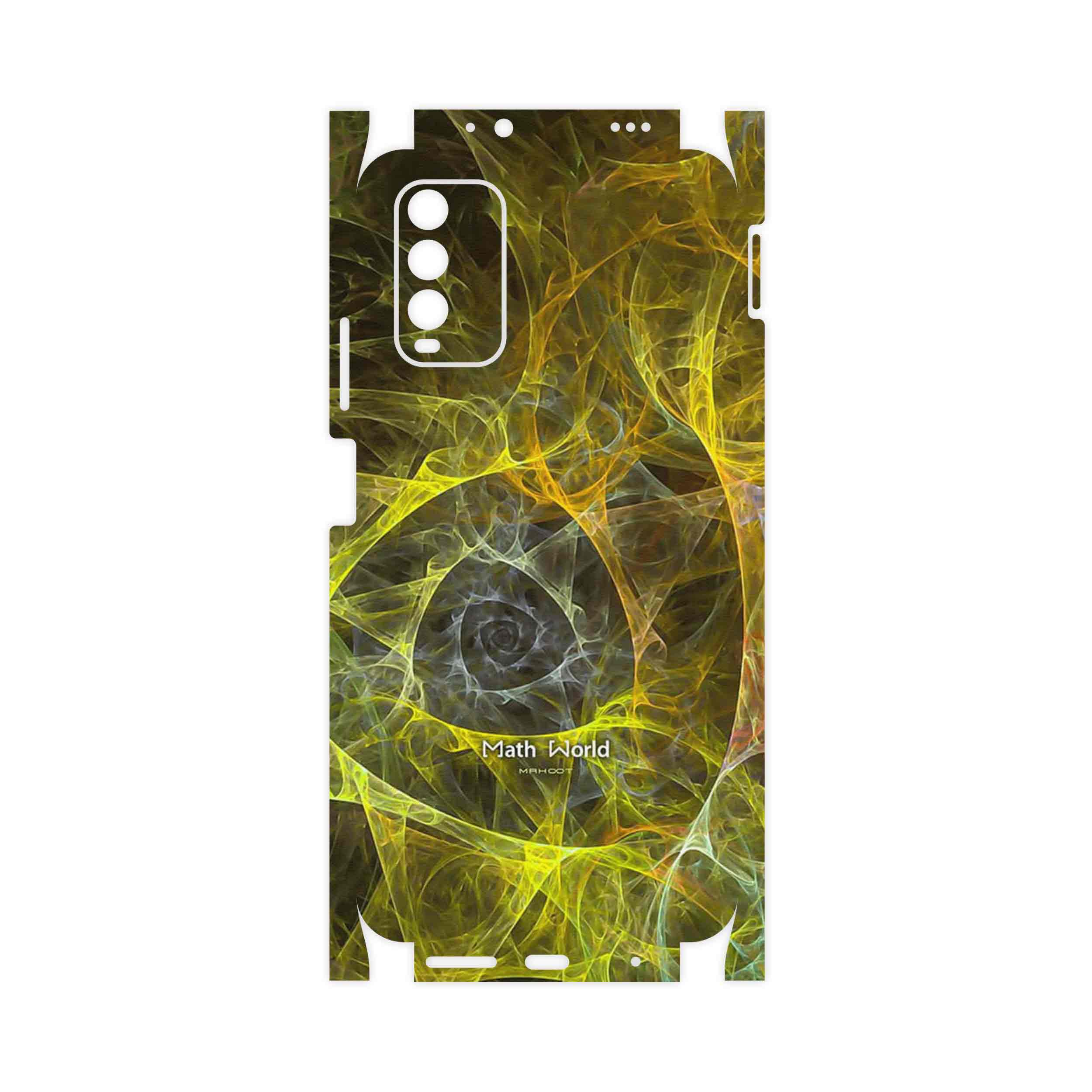 برچسب پوششی ماهوت مدل Mathematical Geometric Shape 6-FullSkin مناسب برای گوشی موبایل شیائومی Redmi 9T