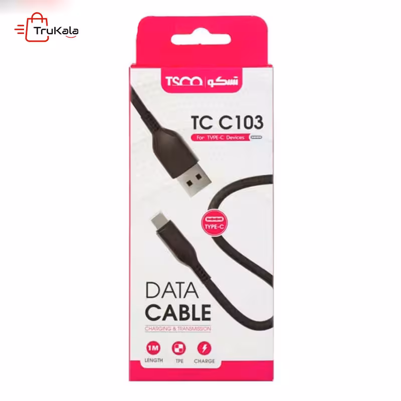 کابل تبدیل USB به USB-C تسکو مدل TC C103