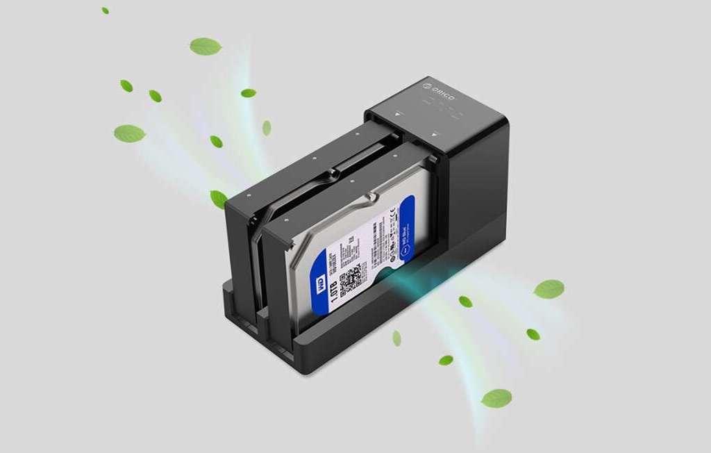 پایه هارد دیسک اوریکو مدل Hard Drive Dock ORICO 6528US3-C-EU-BK-BP