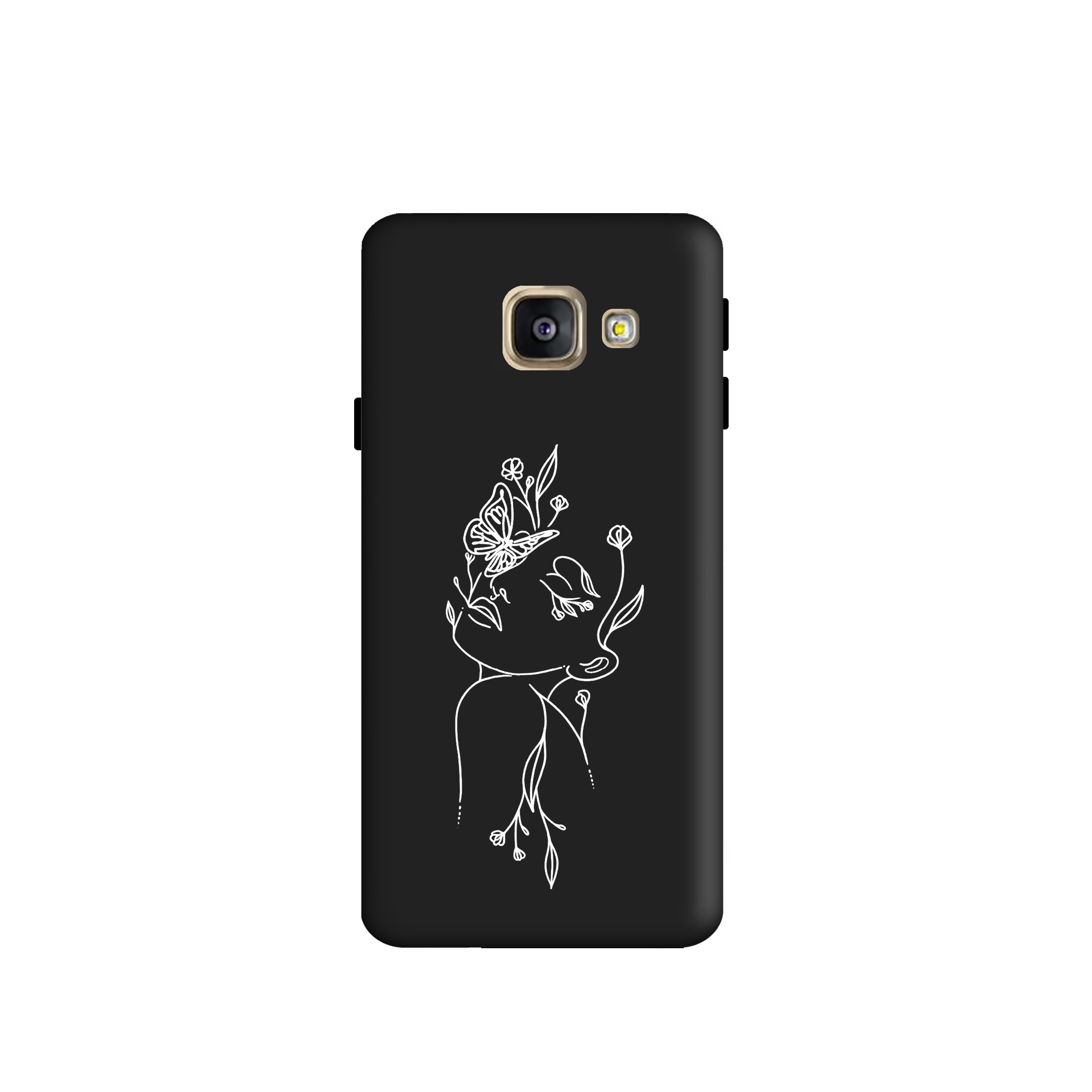 کاور طرح مینیمال دخترانه کد y1214 مناسب برای گوشی موبایل سامسونگ  Galaxy A310 / A3 2016