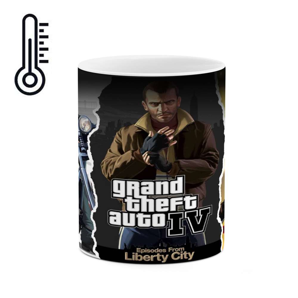 ماگ حرارتی طرح بازی Gta مدل mgph15405