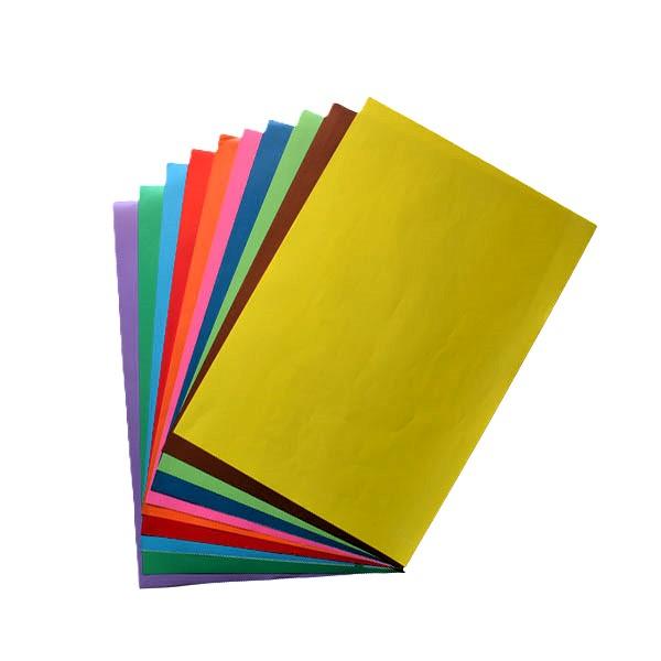 کاغذ گلاسه رنگی عمده