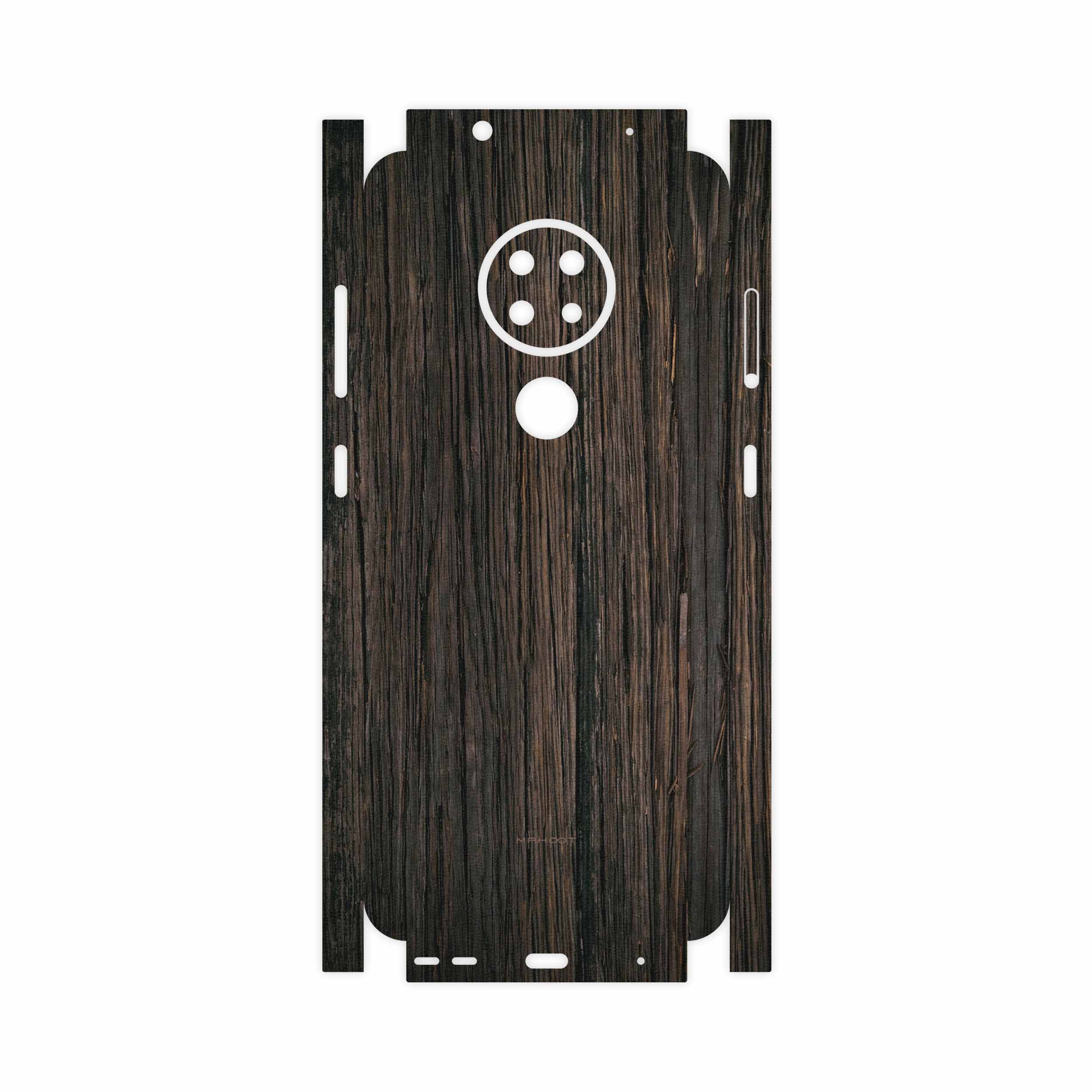 برچسب پوششی ماهوت مدل Burned Wood-FullSkin مناسب برای گوشی موبایل نوکیا 7.2
