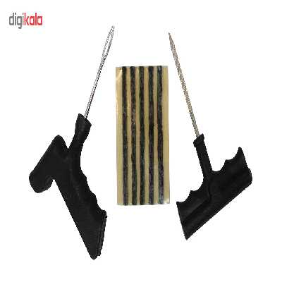 ست ابزار پنچرگیری لاستیک خودرو زادو مدل کمل