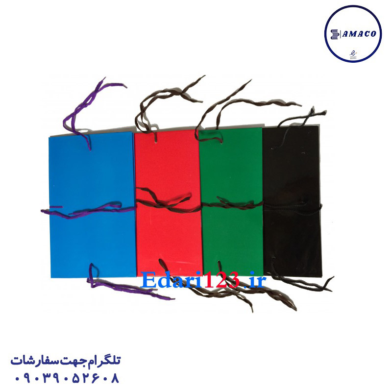 پوشه کارتن بنددار