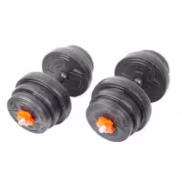 دمبل  رادیس فیت مدل RF10mix1 وزن 10 کیلوگرم بسته 2 عددی