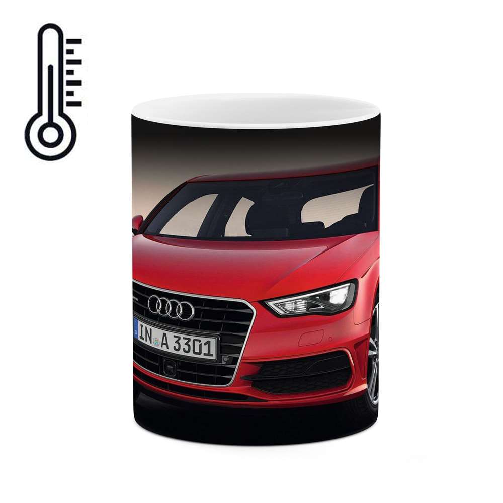 ماگ حرارتی طرح ماشین Audi A3 مدل mgph15174