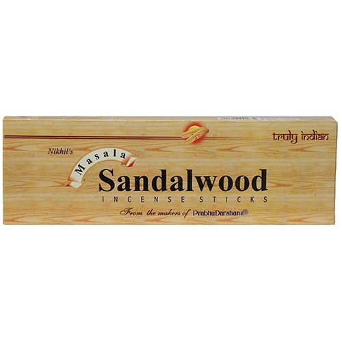 عود دست ساز  صندل وود(Sandalwood) برند نخیل (Nikhils) ارسال رایگان
