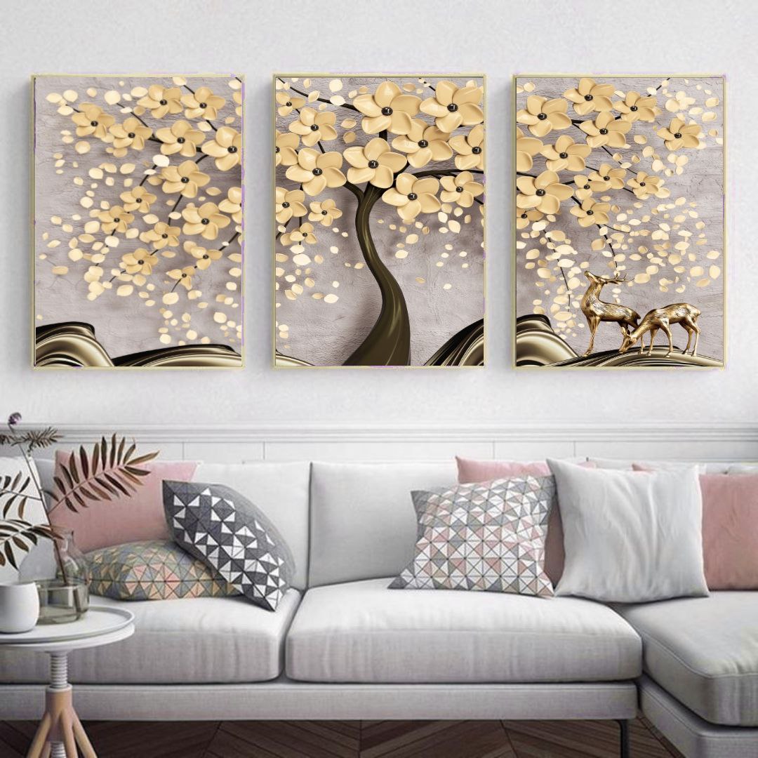 تابلو مدل دکوراتیو کد 1035 بسته 3 عددی