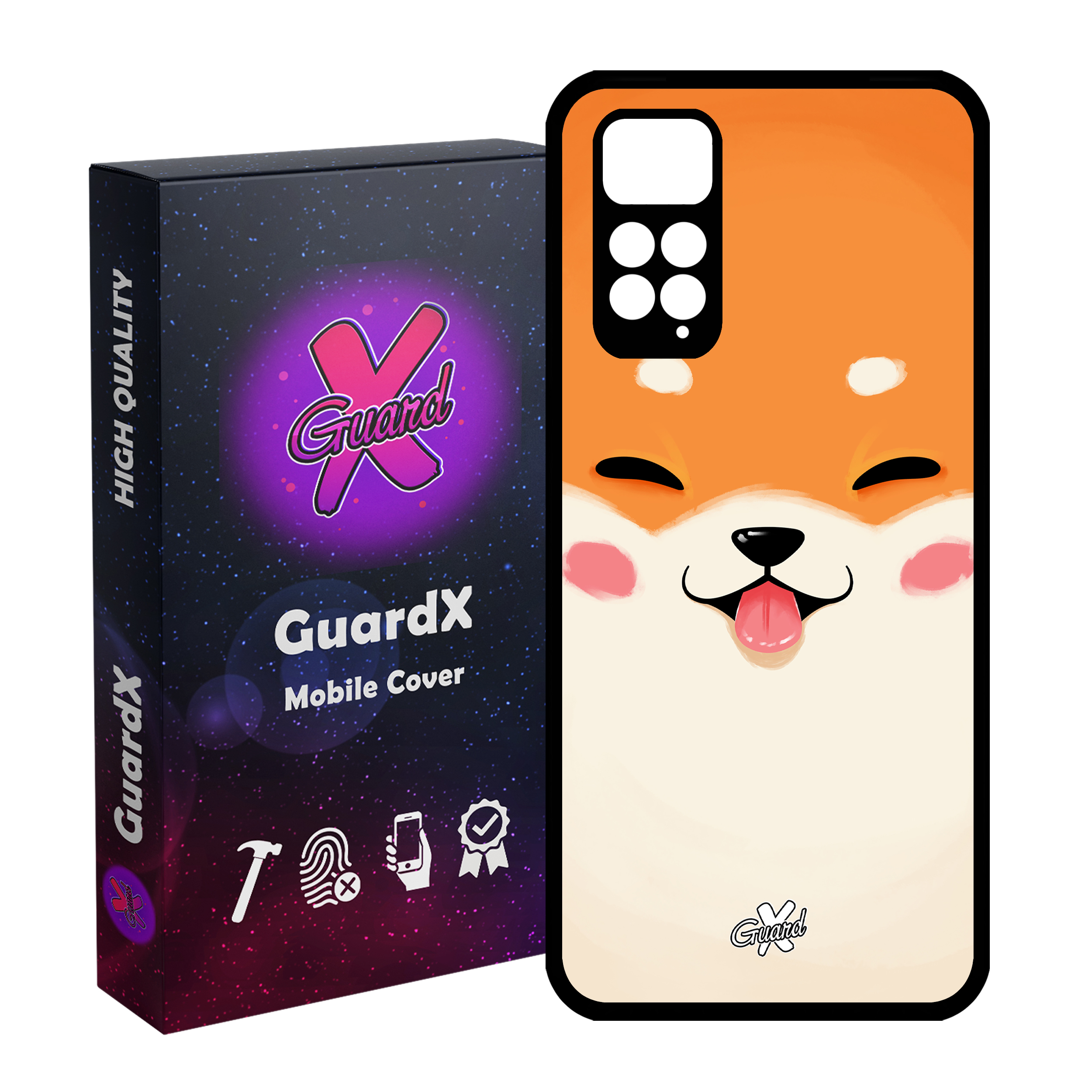 کاور گارد ایکس طرح Pet مدل Glass10243 مناسب برای گوشی موبایل شیائومی Redmi Note 11S/ Note 11 4G