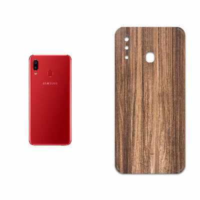 برچسب پوششی ماهوت مدل Light Walnut Wood مناسب برای گوشی موبایل سامسونگ Galaxy A20