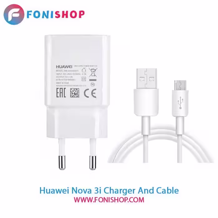کابل و شارژر اصلی هواوی Huawei Nova 3i