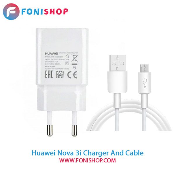 کابل و شارژر اصلی هواوی Huawei Nova 3i