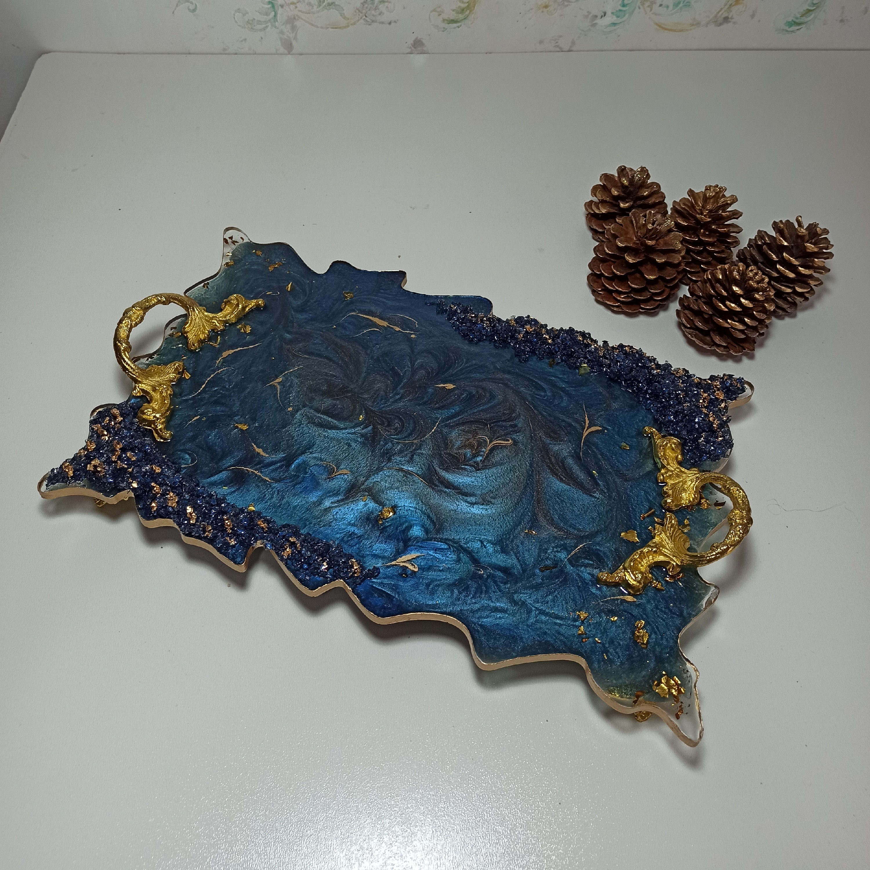 سینی تمام رزین لوکس