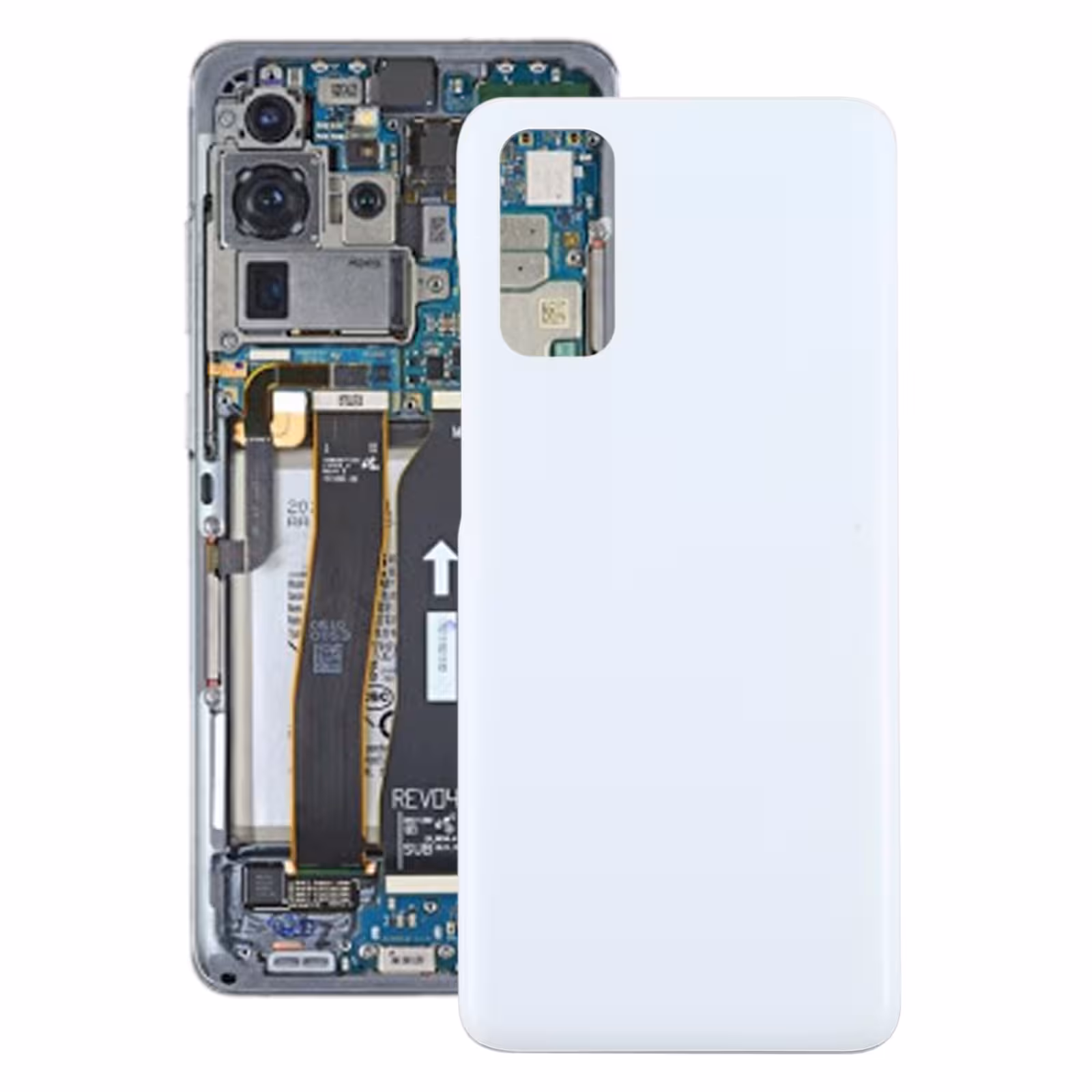 Back Cover Samsung G980 Galaxy S20 White