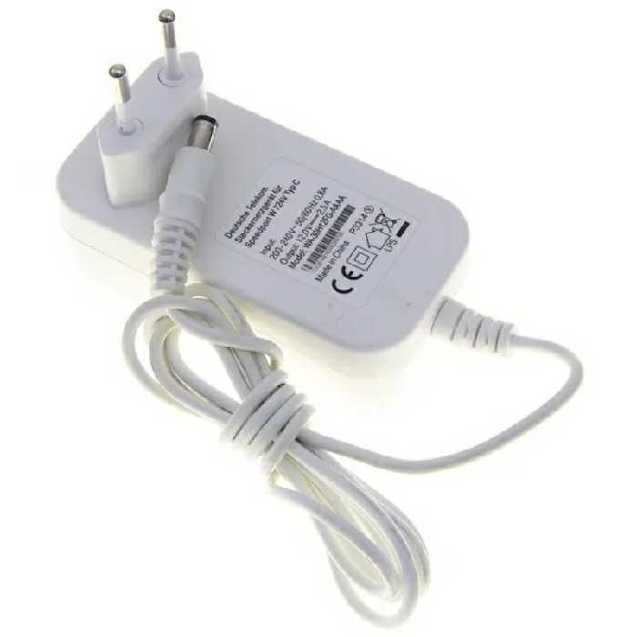 آداپتور دیواری 12 ولت 2.5 آمپر T-Mobile با سیم 1.5 متری 12V 2.5A