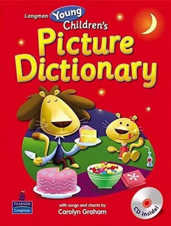 Longman Young Childrens Picture Dictionary CD کتاب لانگمن یانگ چیلدرن پیکچر دیکشنری (رحلی رنگی)