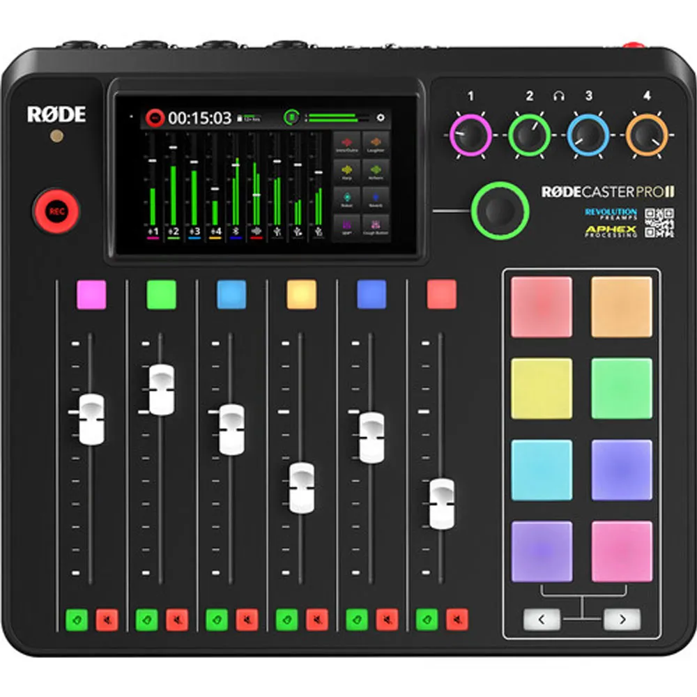 کارت صدا استودیویی رُد RODE RODECaster Pro II Integrated Audio Production Studio
