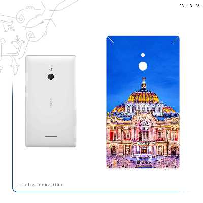 برچسب پوششی ماهوت مدل Mexico City مناسب برای گوشی موبایل نوکیا XL