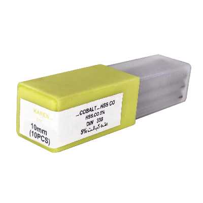مته فلز کبالت کارن مدل ART-KRN-10M سایز 10 میلی متر مجموعه 10 عددی