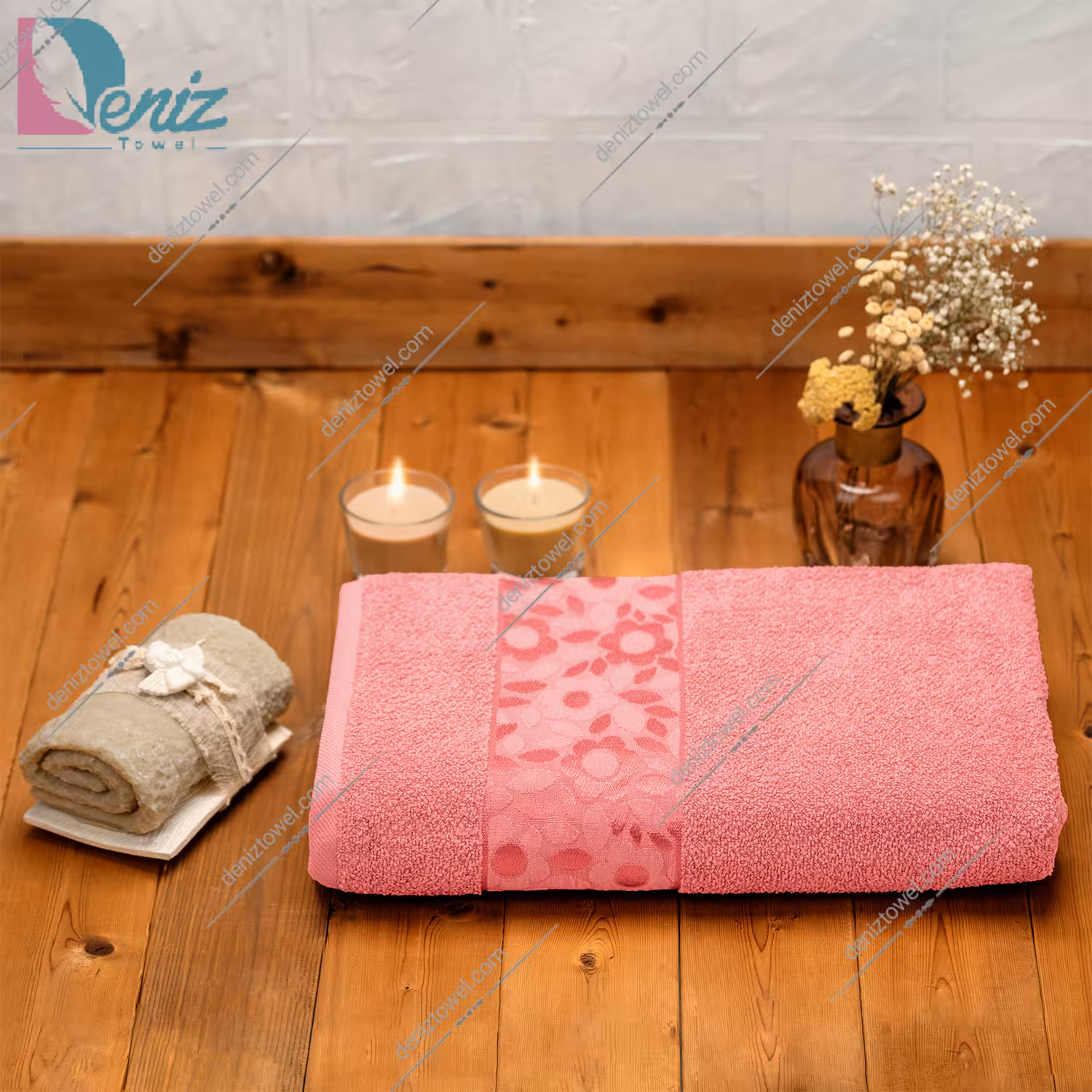 حوله استخری طرح سورپرایز رنگ گلبهی
