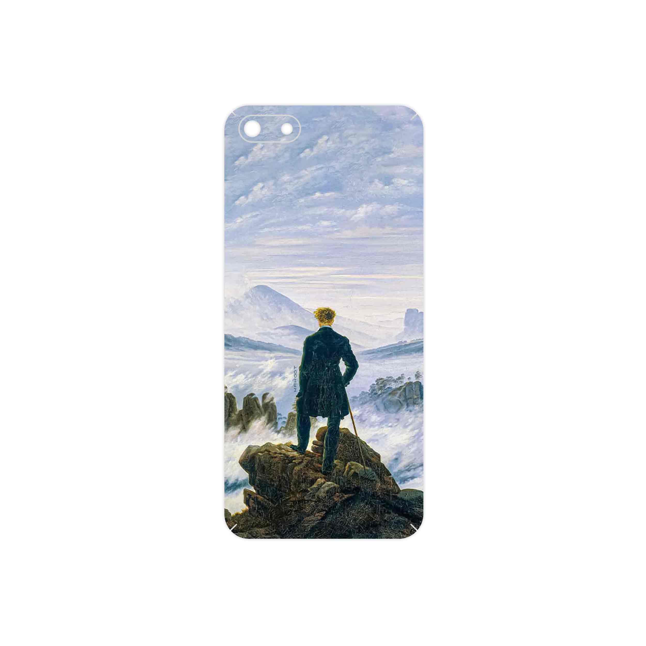 برچسب پوششی ماهوت مدل Wanderer above the Sea of Fog مناسب برای گوشی موبایل آنر 7S