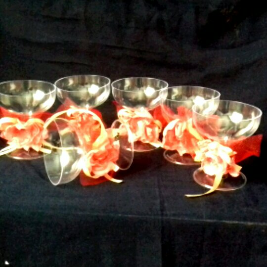 حراج جام هفت سین گلبهی 6 تایی بدون آینه