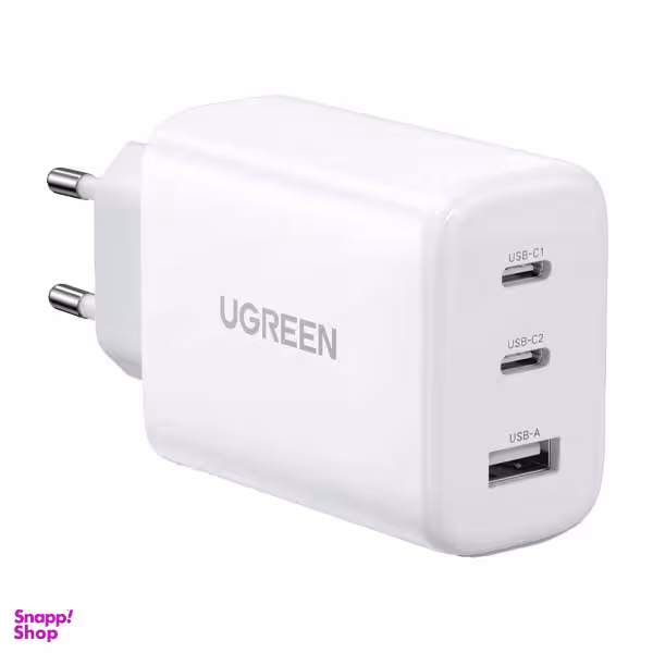 شارژر دیواری 65 وات مدل CD275 کد 90496 رنگ سفید