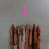 چراغ دیواری نئون دیزاین طرح Women-Clothes_PN