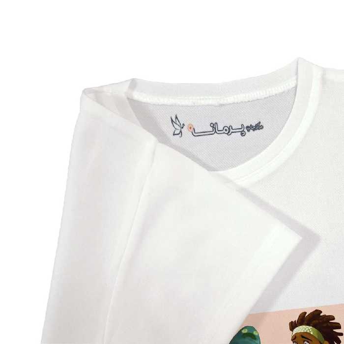 تی شرت بچگانه پرمانه طرح قهرمان بزرگ کد pmt.1654