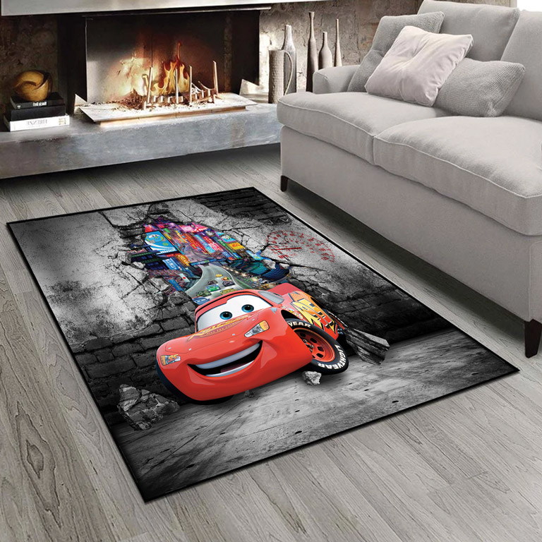 فرش چاپی پسرانه مک کوئین BA-5343
