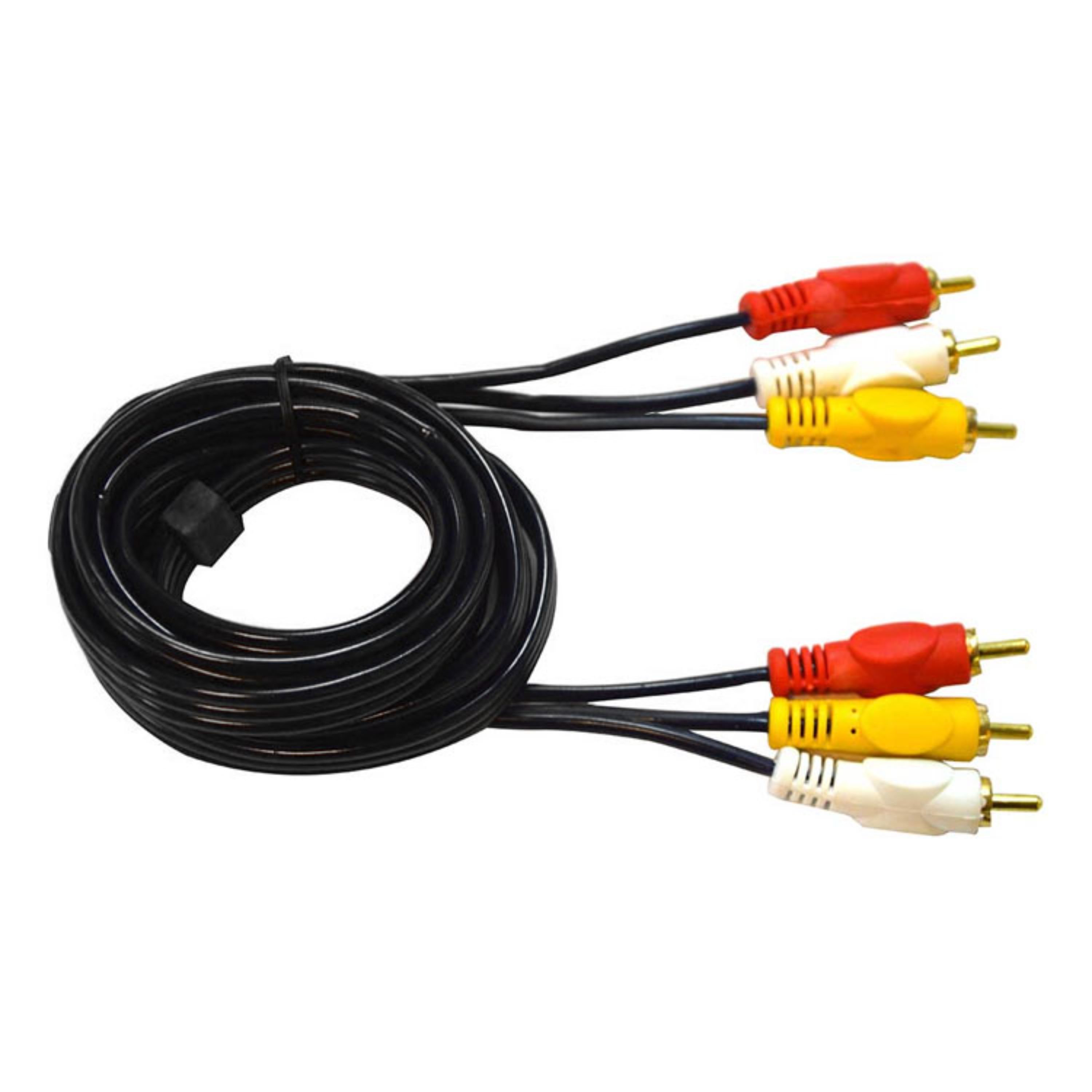 فیش رابط 3 به 3 ضخیم 5و1 متری فیش سه رنگ