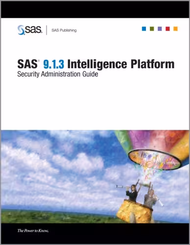 خرید و دانلود نسخه کامل کتاب SAS(R) 9.1.3 Intelligence Platform: Security Administration Guide