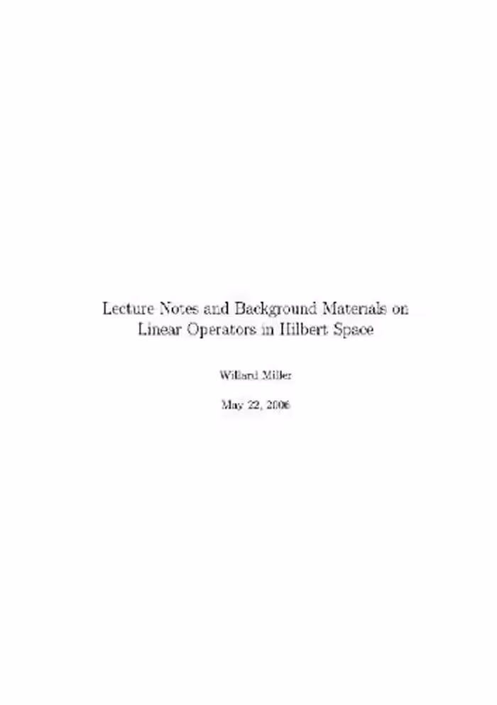 خرید و دانلود نسخه کامل کتاب Linear operators in Hilbert space