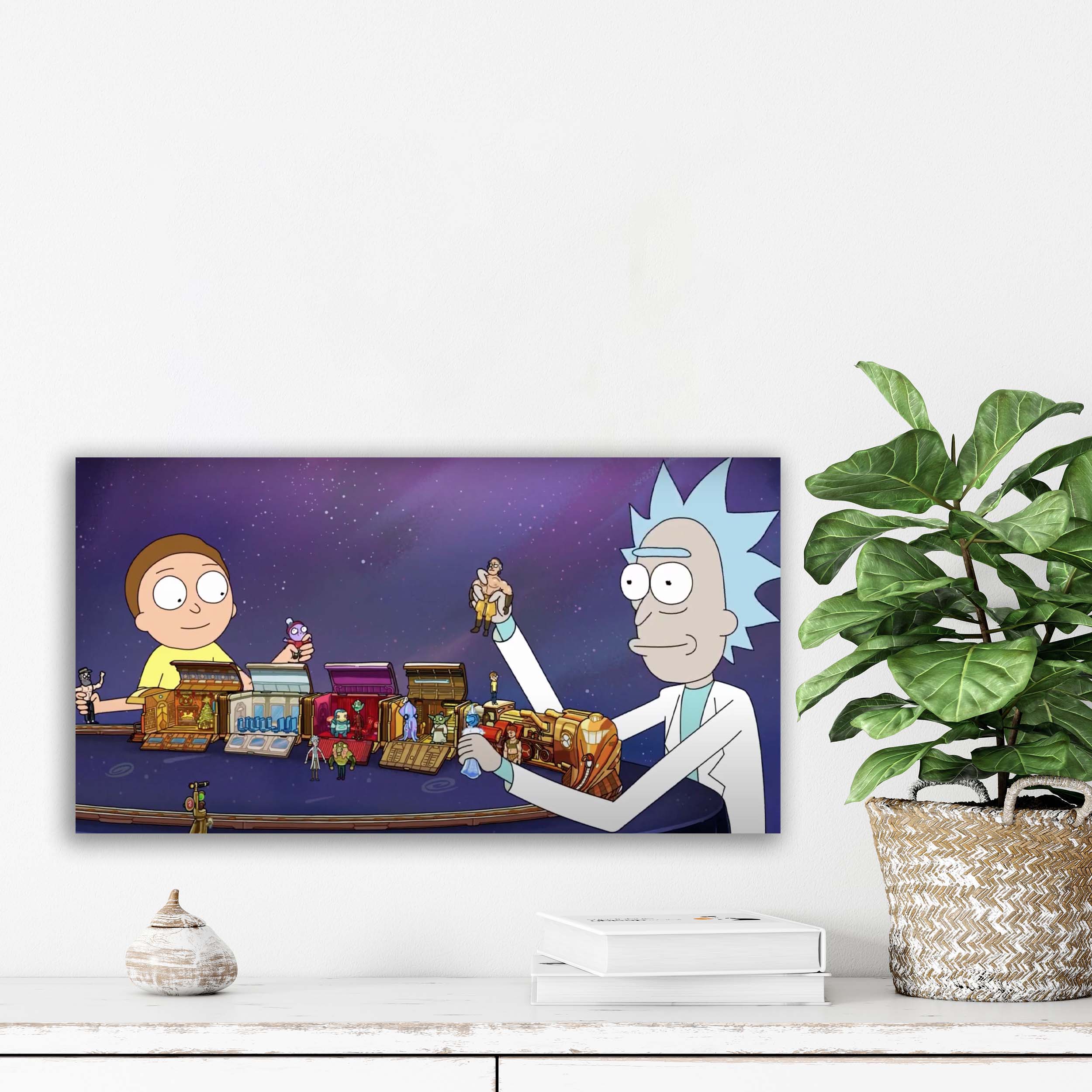 تابلو شاسی آتریسا مدل ریک اند مورتی