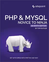خرید و دانلود نسخه کامل کتاب PHP &amp; MySQL: Novice to Ninja