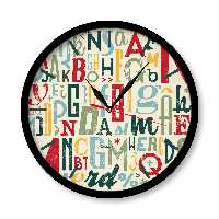 ساعت دیواری راویتا طرح فانتزی مدل 1043