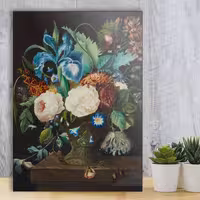 تابلو شاسی گالری استاربوی طرح گل مدل Amazing 170 | دنیای قاب