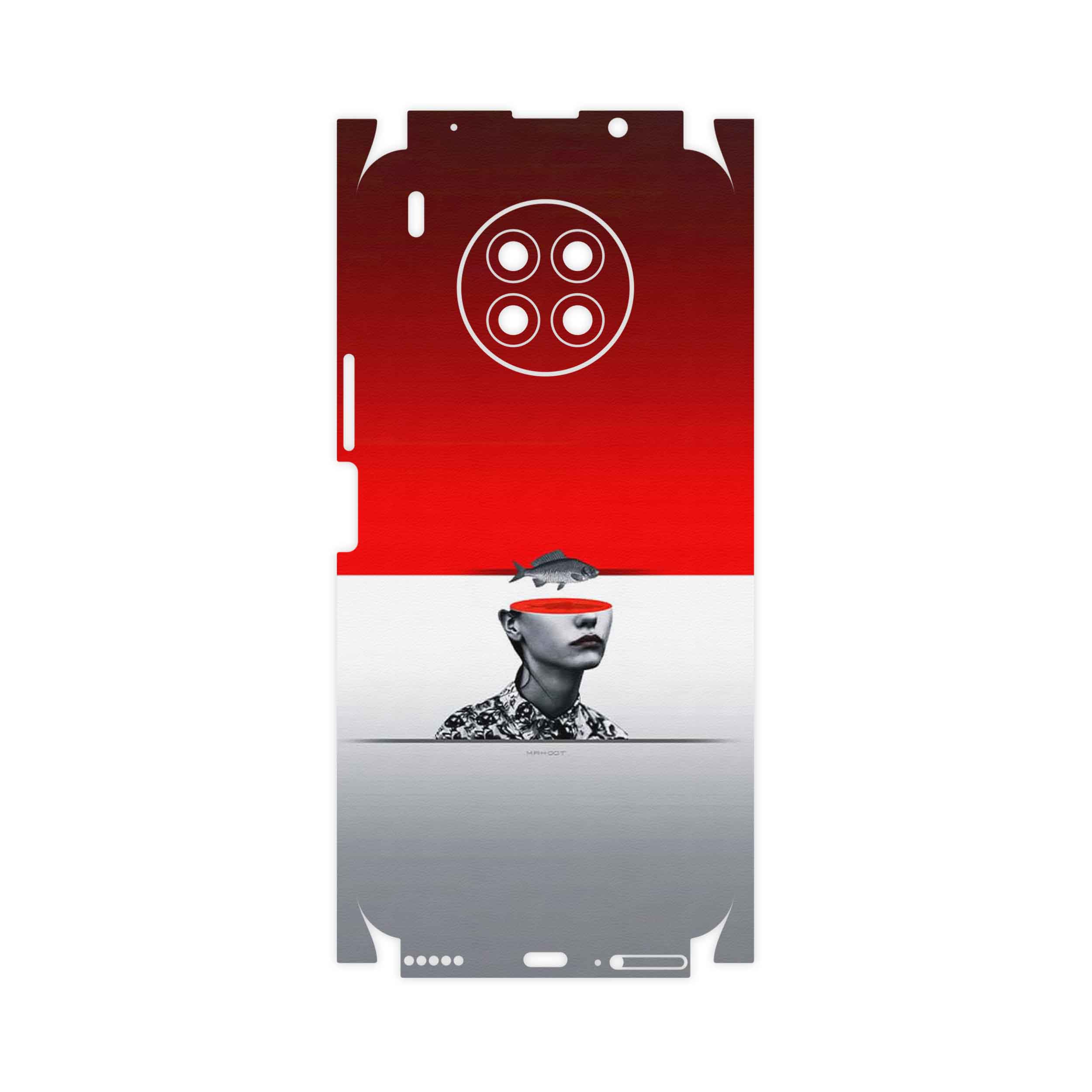 برچسب پوششی ماهوت مدل Collage of surreal Portrait of Women 1-FullSkin مناسب برای گوشی موبایل آنر 50 Lite