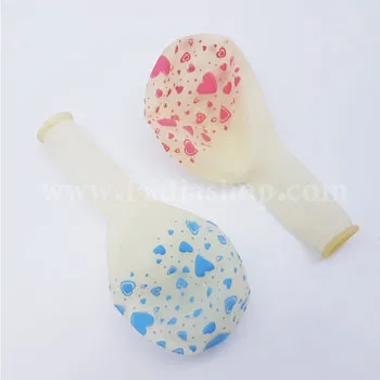 بادکنک شفاف طرح دار