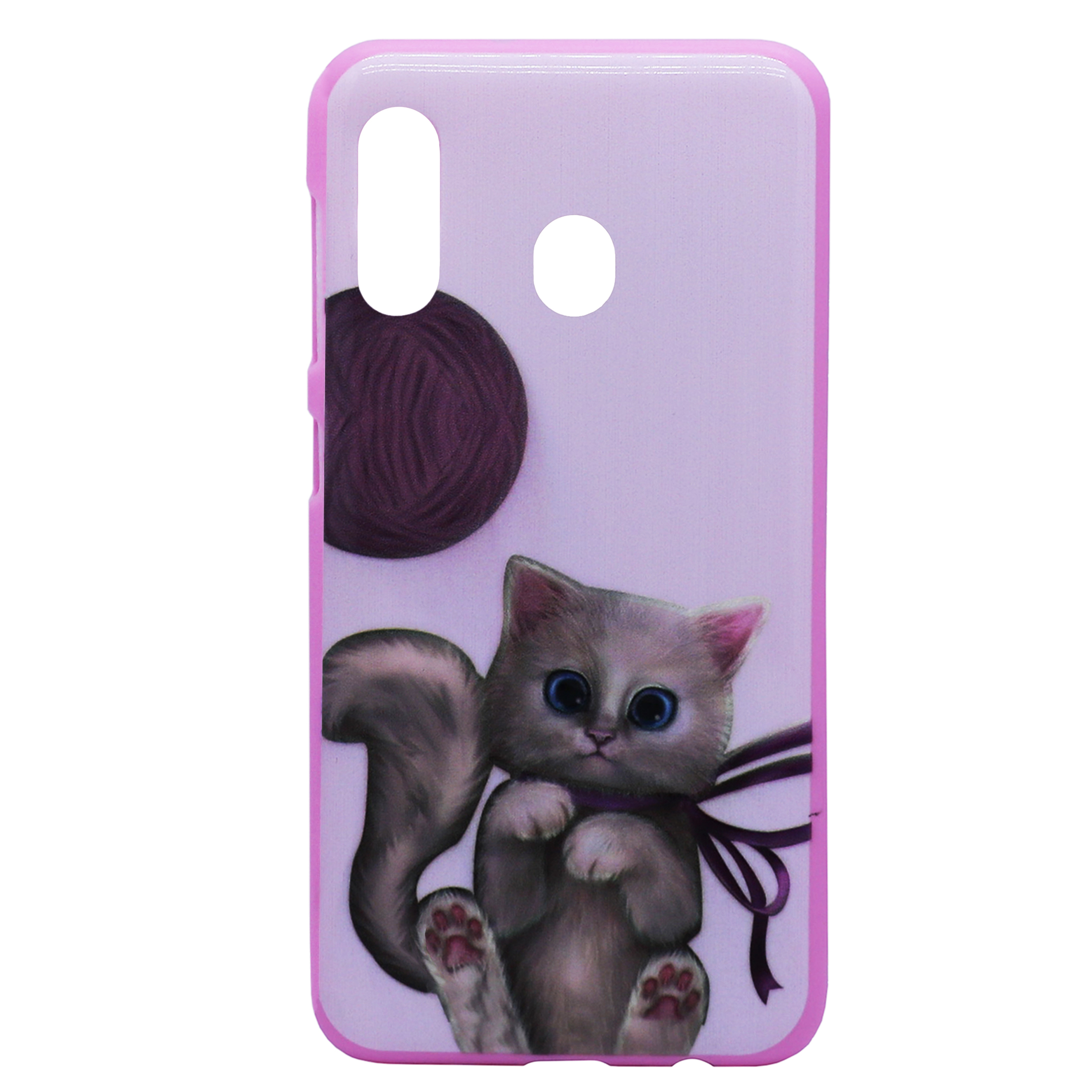 کاور طرح gray cat مدل pi-02 مناسب برای گوشی موبایل سامسونگ Galaxy M30