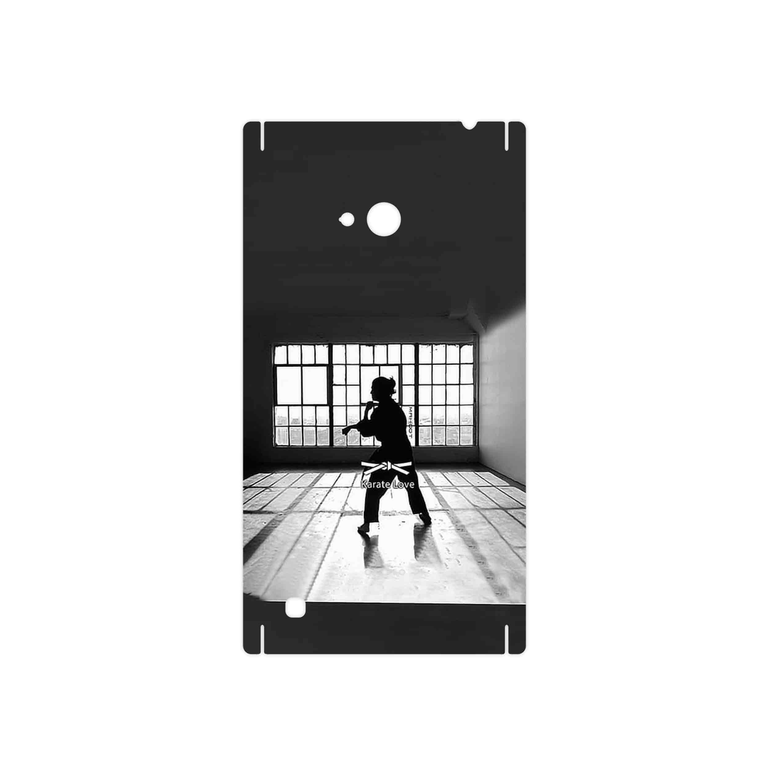 برچسب پوششی ماهوت مدل Karate مناسب برای گوشی موبایل نوکیا Lumia 720