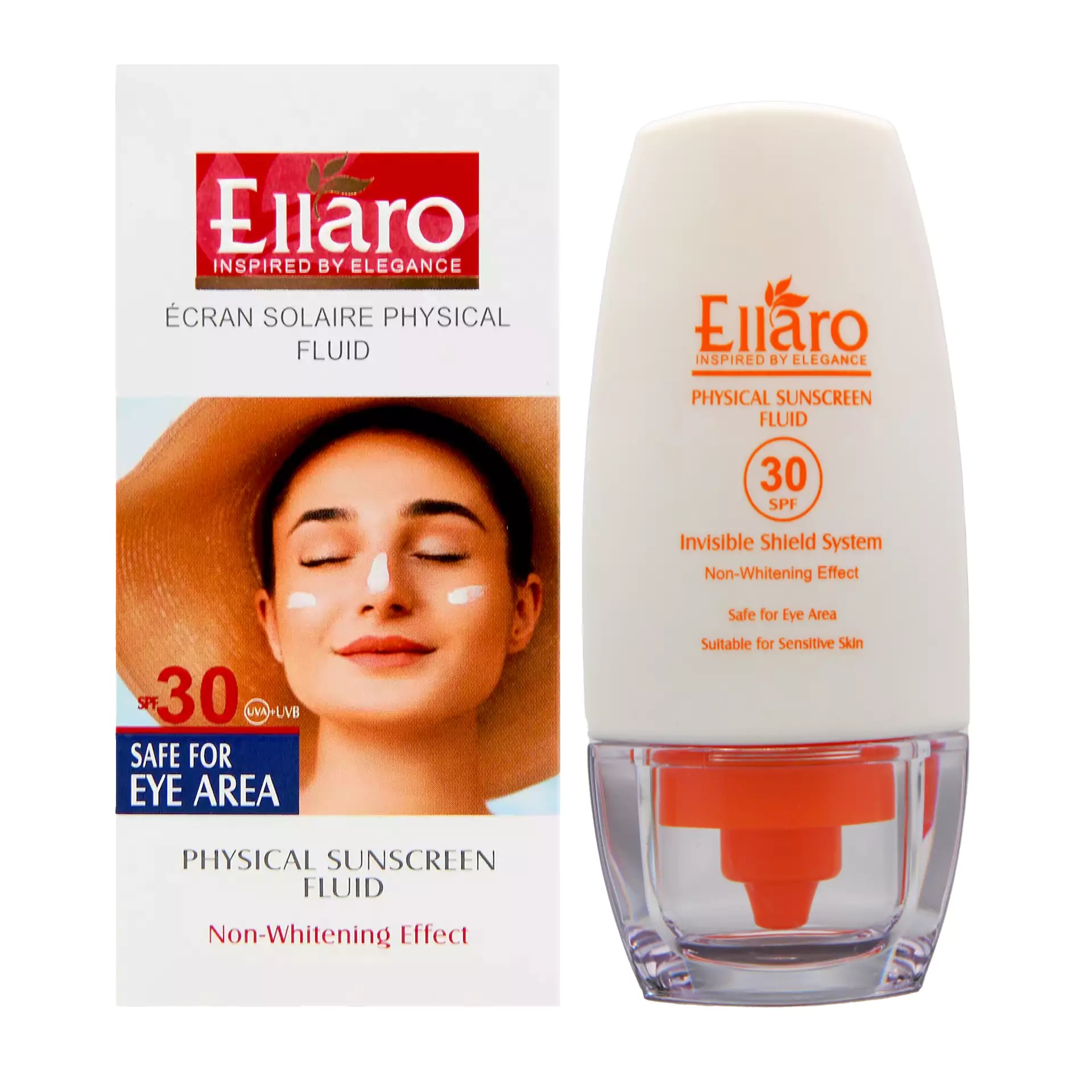 ضدآفتاب فلوئید فیزیکال الارو spf30